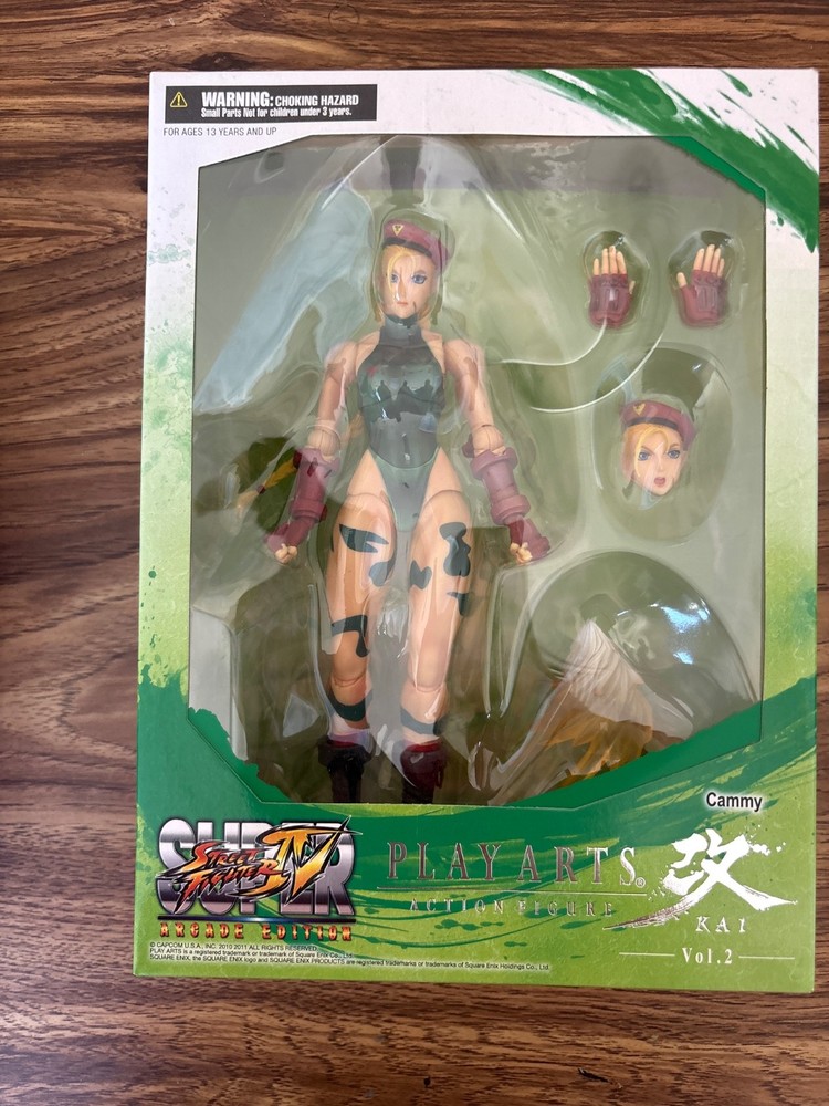 Super Street Fighter IV Vol.2 Play Arts Kai Action Figure CAMMY (Brand New)