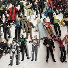 Playmates 90s Star Trek Loose Lot of 200 Action Figures