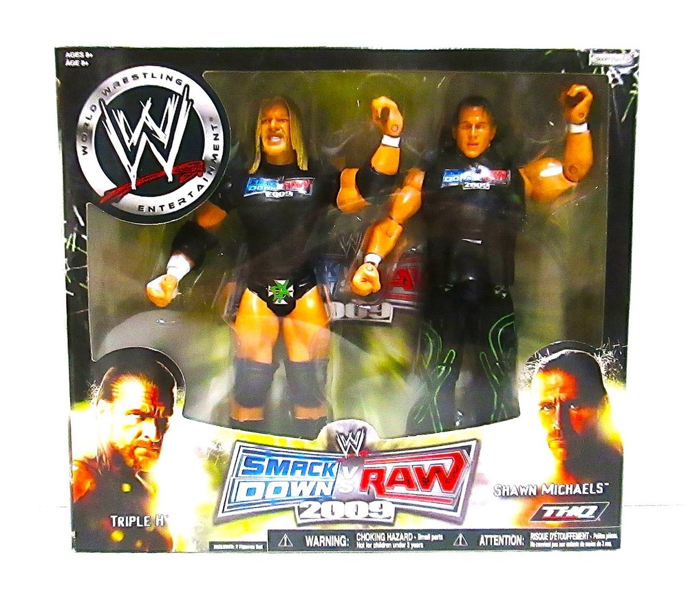 JAKKS WWE, Smackdown vs Raw 2009 Limited Edition Exclusive Video Game Figure set