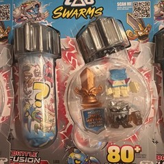 3 – 6 Packs Swarms Battle Fusion Series Micro Beasts Lab Packs See Pic Free Ship