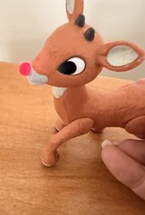 2003 Playing Mantis Rudolph Island of Misfit Toys RUDOLPH Young Buck Light WORKS