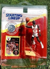 1988 90 91 92 MICHAEL JORDAN STARTING LINEUP SLU 1999 mattel JORDAN & 91 PANINI