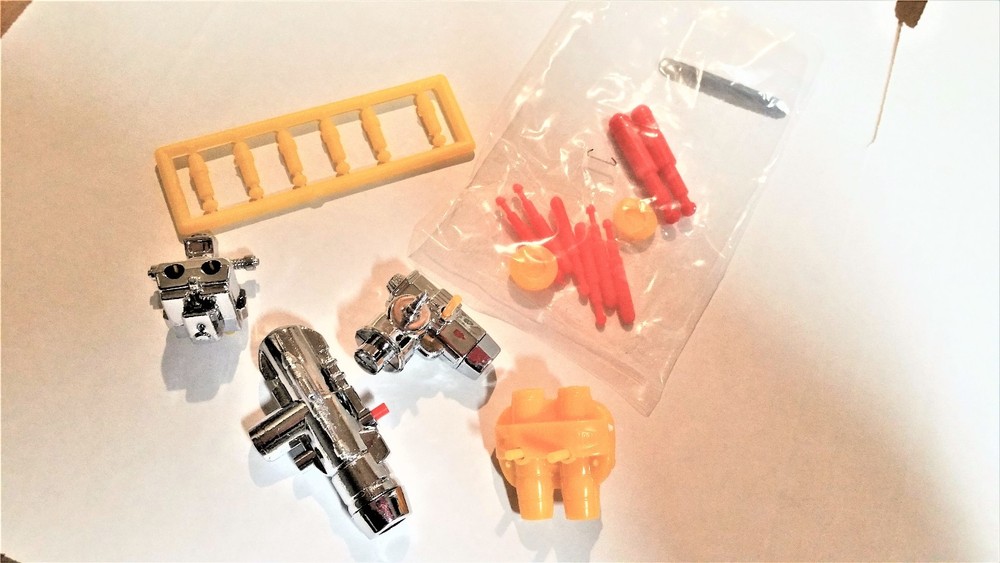 Original Voltron GB36 Yellow Blue Red Green Black Lion Weapon Lot Set Missile