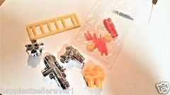 Original Voltron GB36 Yellow Blue Red Green Black Lion Weapon Lot Set Missile