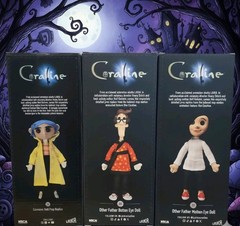 Other Mother, Other Father & Coraline’s Doll~ NECA Prop Replica 3 NIB! Coraline