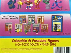 Big Bird Post Office, Sesame Street Collectibles, 1987, NEW, Tara, vintage