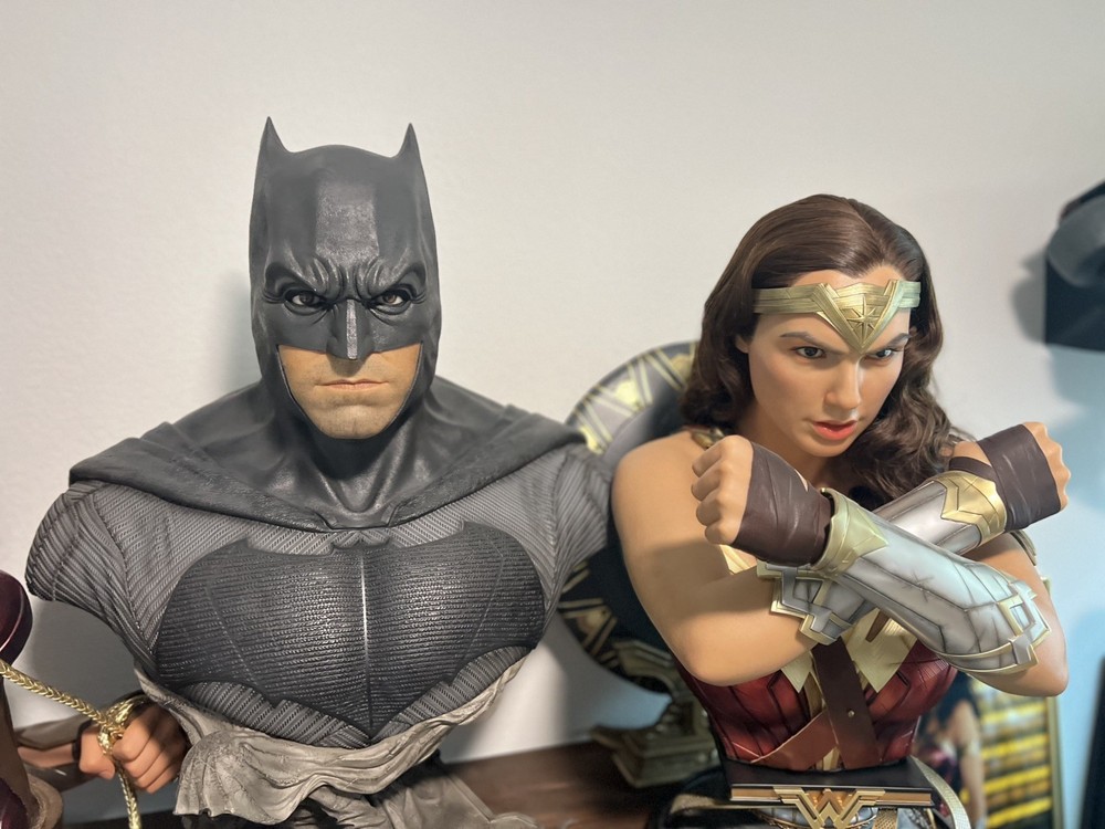 Queen Studios Wonder Woman 1/1 life size Bust Statue Justice League Rooted Hair