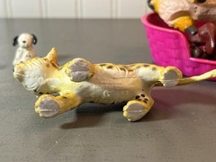 Vintage 1993-94 MEG Puppy In My Pocket x 4 + Extra Animals + Bed + x3 Stands