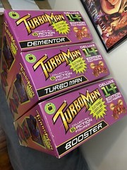 SCREEN USED 📺Turbo Man, Dementor & Booster Jingle All The Way ORIG. PROPS w/COA