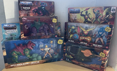 Masters of the Universe Retro Play HE MAN Armor Figure Lot Mattel BATTLE CAT NEW