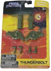 6 Final Faction Series 1 Accessory Packs Synthoid ACRM Razor Thunderbolt Cyber