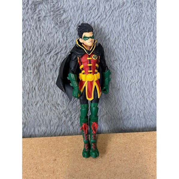 McFarlane Toys DC Multiverse Damian Wayne Robin Action Figure 7 Inch Red Green