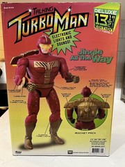 Talking TurboMan 1996 Deluxe Edition 13 1/2”, Model 80-618, NEW In Box