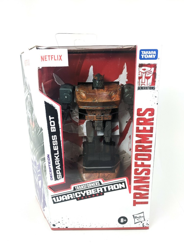 TRANSFORMERS Hasbro – War for Cybertron – SPARKLESS BOT – WALMART – New sealed
