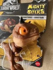 Jurassic Park World Mighty Little Biters Carnotaurus Dinosaur Toy Dino Figure 🦖
