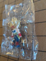 Dragon Ball Z Bardock 5cm Gashapon DBZ Anime Mini Fig Goku Dad + Stand SEALED