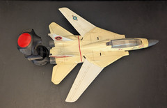 1989 Hasbro Flying Fighter F-18 Wildcats Top Gun Navy