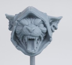 Fantasy D&D Mythic Legions Scr’Tuhm Head 1:12 Resin 3d Print