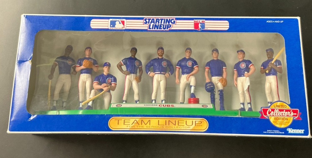 1989 Starting Lineup Collector’s Limited Edition CHICAGO CUBS Team Lineup NIB