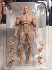 US MUFF TOYS ADAM 1/12 Scale Jointed Flexible 6″ Male Action Figure Head Body