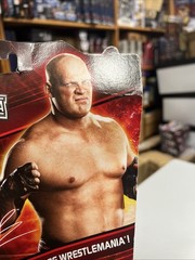 WWE Mattel Basic WrestleMania Heritage Series Kane MOC NIB
