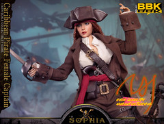 IN STOCK New BBK BBK017 1/6 Caribbean Pirate Sophia 12″ Figure Fast Ship