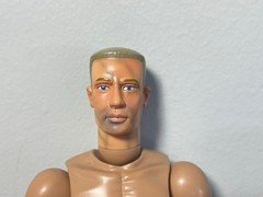 GI Joe 1/6 Scale Action Figure 12″ Green Face Paint NUDE #11 NO HANDS OR FEET