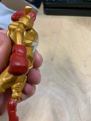 UNTESTED JAKKS Real Steel Midas Light Up Robots Action Figure 5″ Needs Batt C2