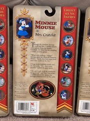 Mickey’s Christmas Carol Action Figures Lot of 7 Memory Lane 2002 Sealed Variant