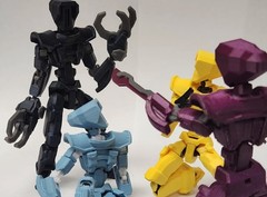 Bastion 13 | Special Edition Dummy 13 Action Figure | 3D Printed Articulate Toy