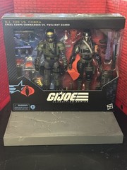 GI Joe Classified #141 Steel Corps Commander vs Cobra Twilight Guard 2 Pack NIB