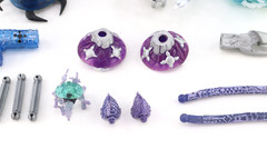 Trendmasters War Planet Ice Moon Omega Set Vtg 1997 Shadow Raiders 100% Complete