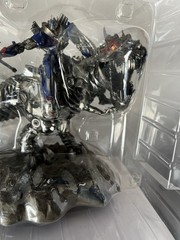 Transformers Age of Extinction Grimlock Optimus Prime Statue2014 Only