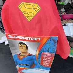 DC Comics Big-Figs Superman Action Figure w/ Cape, Boxed, Plastic/Fabric, 3+
