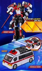 Metal Cardbot W BLOODWING Transforming Robot Car Toy Korean Action Figure