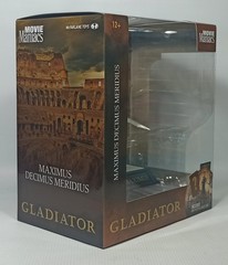 McFARLANE MOVIE MANIACS GLADIATOR MAXIMUS DECIMUS MERIDIUS LIMITED 8880 Pcs MISB