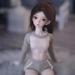 Female Seamless Action Figure All Silicone, Flexible Female Figure, Suitable for