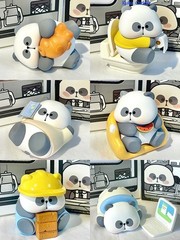 ToyCity MR.PA’s Working Week Series Confirmed Figure Toys Art Gifts！