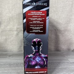 Power Rangers Deluxe Dress Up Shirt & Light up Chest Armor PINK 4-7X Halloween