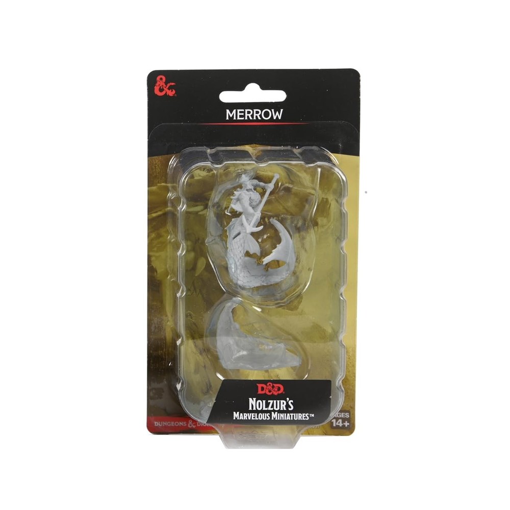 D&D Nolzur’s Marvelous Miniatures: Merrow Unpainted Dungeons and Dragons Miniatu