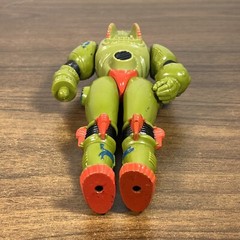INHUMANOIDS HERC ARMSTRONG VINTAGE ACTION FIGURE 80s hasbro toy 1986 INCOMPLETE