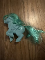 Lot Of 6 Vintage 1980s My Little Pony Toys, G1 Unicorns Pegasus