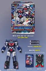 Metal Cardbot S FLASHVECTOR Race Car Transformer Robot Toy