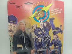 Echeverry Vintage Brigada Cola New Toys Argentina MOC Carded Action Figure Rare