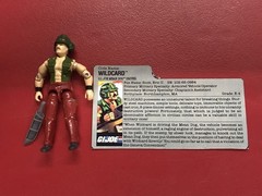 GI Joe 1988 100% Complete Mean Dog Vehicle W/ Figure, Card, Blue Print Manual!