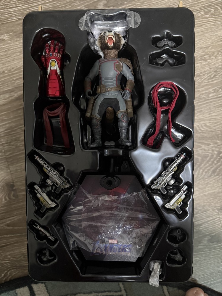 Hot Toys MMS548 Avengers: Endgame – Rocket 1/6th Scale Collectible Figure