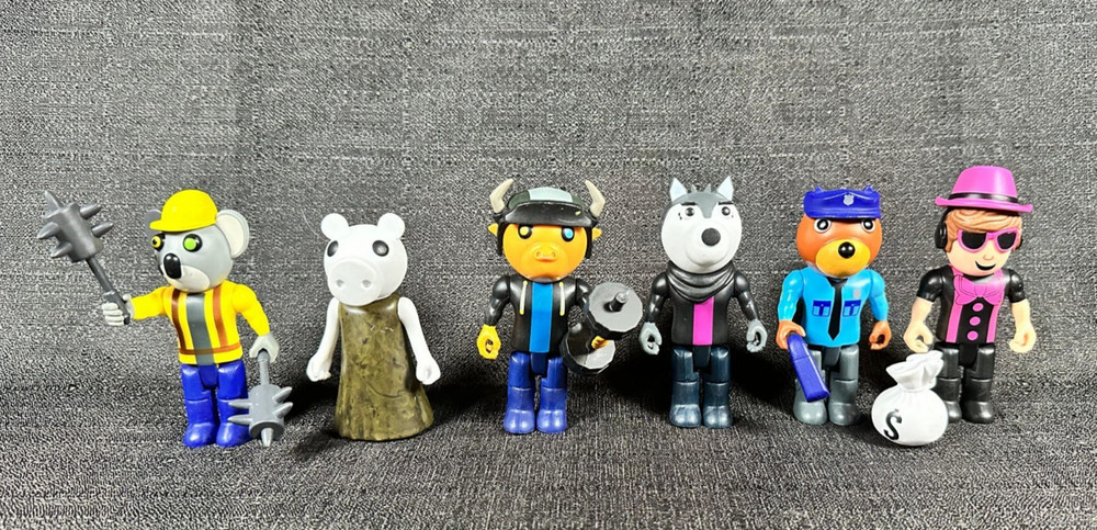Roblox PIGGY Action Figures Lot Of 16 3.5″ Articulated Toys Series 2