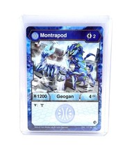 Bakugan Geogan Rising – Montrapod Aquos B1200 + Cards & Bakucores