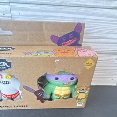 Fuggler Collectible Figures Set 3-Pack Ugly Monsters TMNT Multicolor Ages 6+