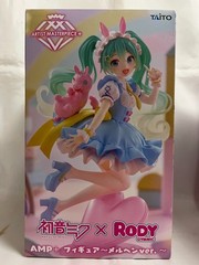 Hatsune Miku AMP+ Figure Set Birthday 2025 & Rody Ver TAITO Sealed Box Damage